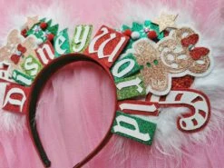 Deluxe Gingerbread Mickey Ears - Christmas Ears - Christmas Tree Headband Xmas Minnie Mouse Ears - DLP WDW Park Ears By Luby And Lola 14 Deluxe Gingerbread Mickey Ears - Christmas Ears - Christmas Tree Headband Xmas Minnie Mouse Ears - DLP WDW Park Ears By Luby And Lola -Cheap Bags & Purses Store il fullxfull.4386439981 6znh