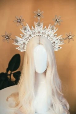 Snowflake Halo Crown Headlights Xmas Party Crown Winter Tiara White Halo Winter Wedding Photo Props Christmas Photos Shoot Jewelry 20 Snowflake Halo Crown Headlights Xmas Party Crown Winter Tiara White Halo Winter Wedding Photo Props Christmas Photos Shoot Jewelry -Cheap Bags & Purses Store il fullxfull.4386732062 jije