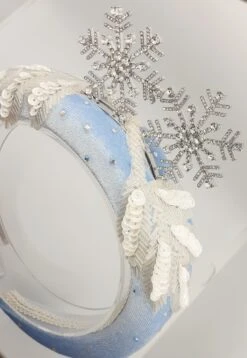 SNOWFLAKES! Christmas Headband Crown Tiara -Cheap Bags & Purses Store il fullxfull.4392703558 f0kt