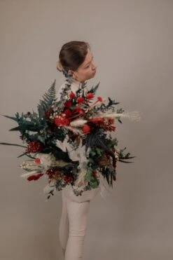 Modern Christmas Wreath No.26 / Soft Winter Door Wreath Christmas Decoration / Christmas Wreath / Xmas Door Wreath -Cheap Bags & Purses Store il fullxfull.4397143645 hoyd