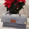 Grey Felt Clutch With Purple Stitches/Hand Sewing/Hand Made/Grey Bag/Felt Bag/Christmas Gift/Gift For Woman/Bag/Xmas/Valentines Day/ -Cheap Bags & Purses Store il fullxfull.4416034363 c5hx