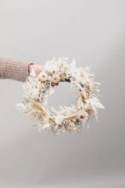 Modern Christmas Wreath No.27 / Soft Winter Door Wreath Christmas Decoration / Christmas Wreath / Xmas Door Wreath -Cheap Bags & Purses Store il fullxfull.4423143826 7dn1