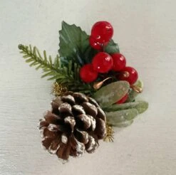 Christmas Hair Clip With Pine Cones And Berries. 18 Christmas Hair Clip With Pine Cones And Berries. -Cheap Bags & Purses Store il fullxfull.4426073393 tmnw