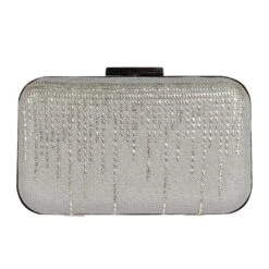 Clutch Bag For Women, Christmas Gift, Xmas Gift, Gift For Her, Wrist Bag, Stylish Bag, Gray Bag, Night Bag