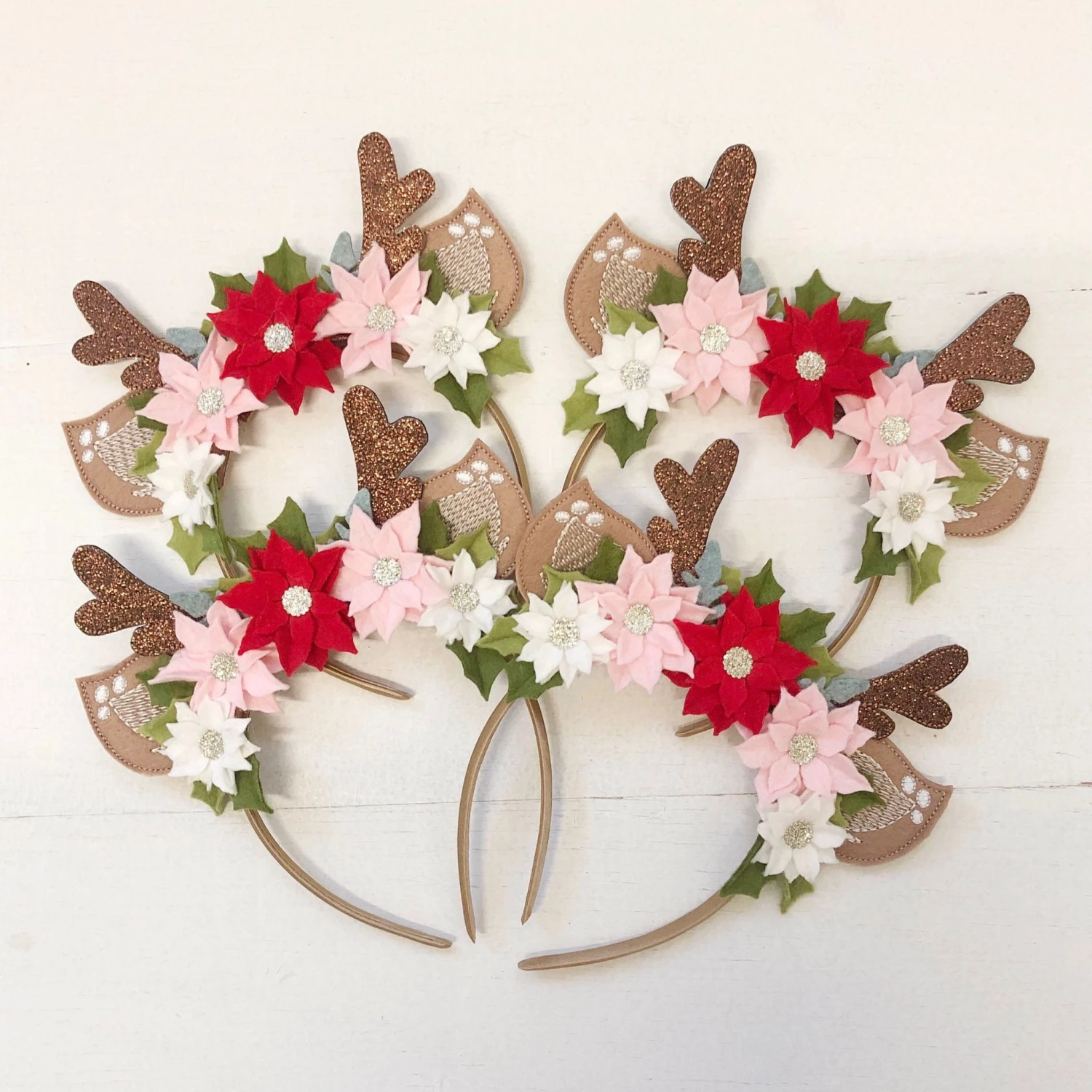 Christmas Headband, Reindeer Headband, Christmas Hair Accessories, Hair Accessories, Christmas Santa Visit 11 Christmas Headband, Reindeer Headband, Christmas Hair Accessories, Hair Accessories, Christmas Santa Visit - Image 9