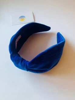 Blue Velvet Flat Knot Headband,cobalt Blue Luxury Hair Band, Alice Band, Plain Head Band, Wedding Special Event Christmas Gift. -Cheap Bags & Purses Store il fullxfull.4541775995 1qmq