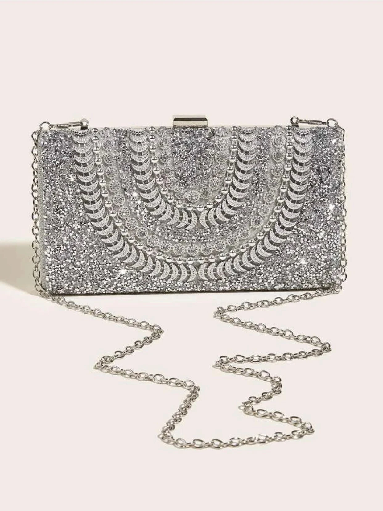 Rhinestone Box Bag/ Clutch Bag/ Bridal/ Wedding/ Anniversary/ Engagement/ Party/ Formal Event/ Birthday/ Night Out/ Date Night/ Christmas 5 Rhinestone Box Bag/ Clutch Bag/ Bridal/ Wedding/ Anniversary/ Engagement/ Party/ Formal Event/ Birthday/ Night Out/ Date Night/ Christmas - Image 3