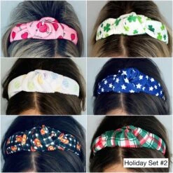 Holiday Knotted Headbands, Christmas Headbands, Easter Hard Knot Headbands, Halloween Headbands, St. Patricks Day Headbands, 4th Of July