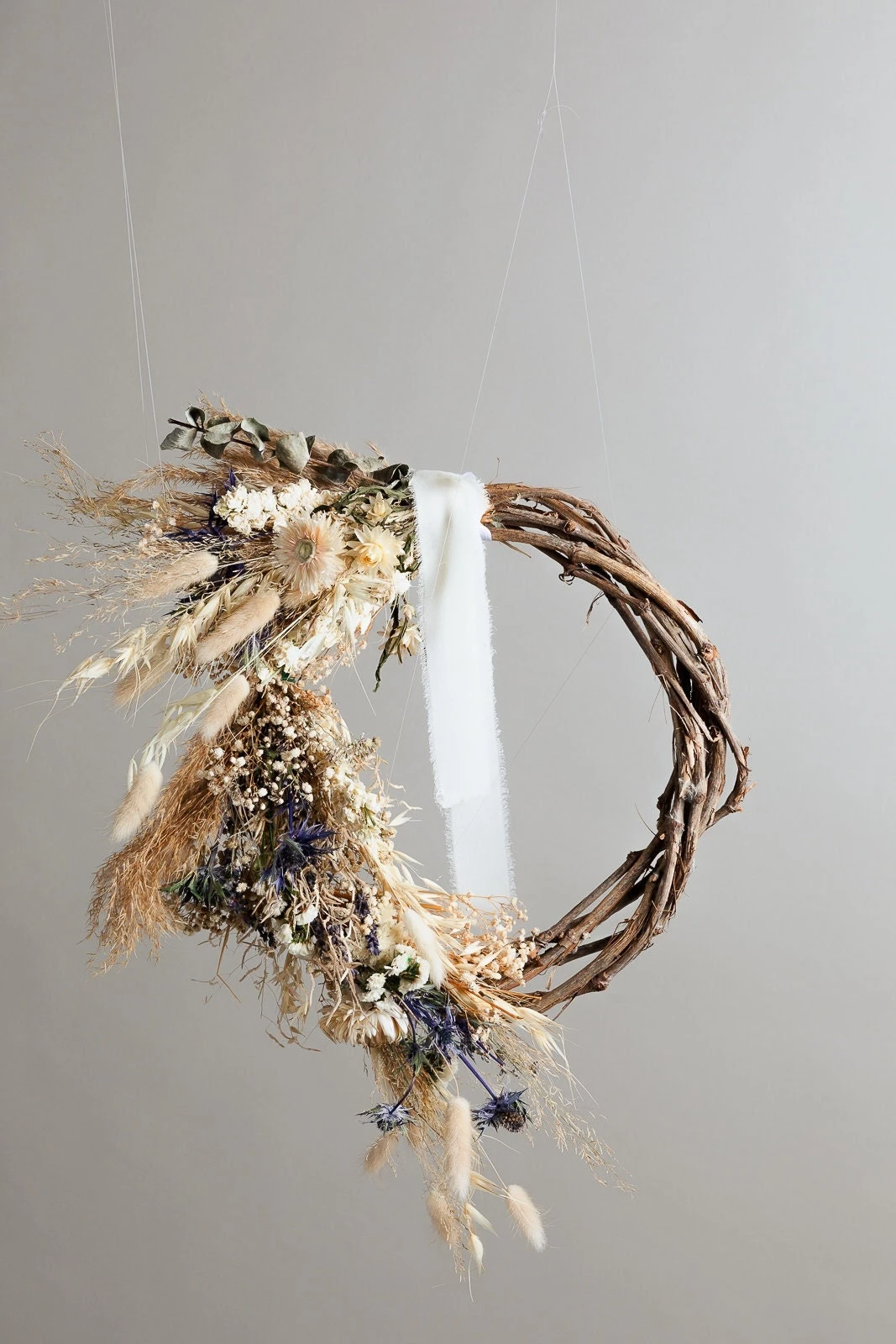 Modern Christmas Wreath No.17 / Scottish Thistles In Soft Winter Door Wreath Christmas Decoration / Christmas Wreath / Xmas Door Wreath 9 Modern Christmas Wreath No.17 / Scottish Thistles In Soft Winter Door Wreath Christmas Decoration / Christmas Wreath / Xmas Door Wreath - Image 7