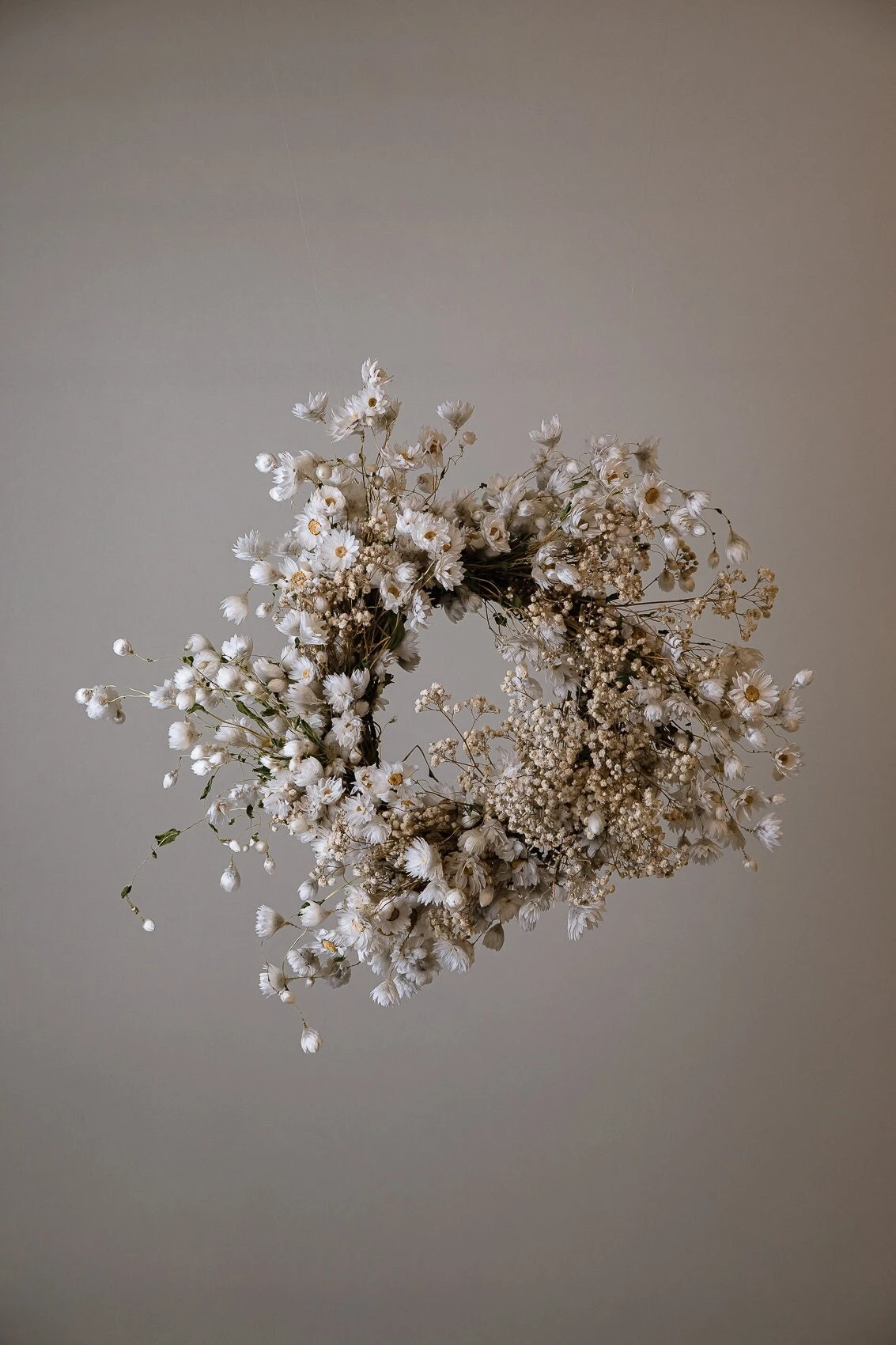 Modern Christmas Wreath No.6 / Daisies In Soft Winter Door Wreath Christmas Decoration / Christmas Wreath / Xmas Door Wreath 12 Modern Christmas Wreath No.6 / Daisies In Soft Winter Door Wreath Christmas Decoration / Christmas Wreath / Xmas Door Wreath - Image 10