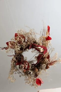 Modern Christmas Wreath No.21 / Red Amaranthus In Soft Winter Door Wreath Christmas Decoration / Christmas Wreath / Xmas Door Wreath 21 Modern Christmas Wreath No.21 / Red Amaranthus In Soft Winter Door Wreath Christmas Decoration / Christmas Wreath / Xmas Door Wreath -Cheap Bags & Purses Store il fullxfull.4723929563 c9d2