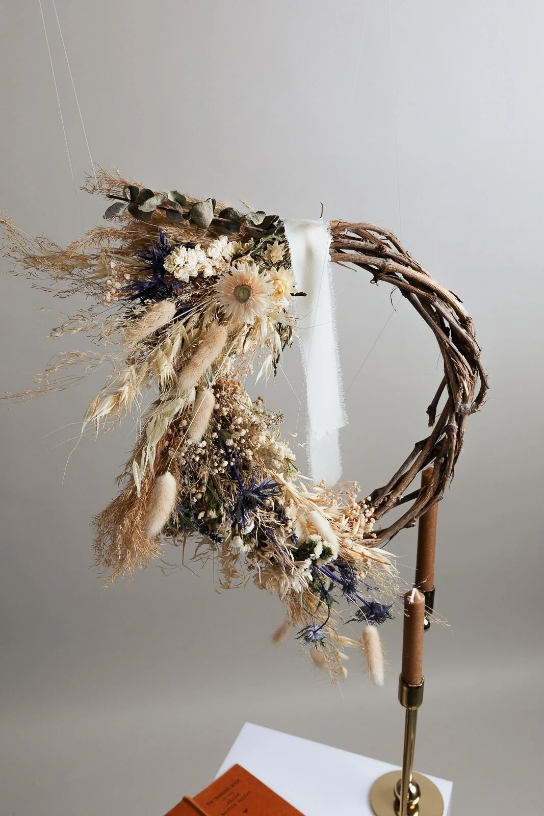 Modern Christmas Wreath No.17 / Scottish Thistles In Soft Winter Door Wreath Christmas Decoration / Christmas Wreath / Xmas Door Wreath 11 Modern Christmas Wreath No.17 / Scottish Thistles In Soft Winter Door Wreath Christmas Decoration / Christmas Wreath / Xmas Door Wreath - Image 9