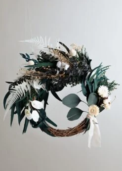 Modern Christmas Wreath No.15 / Cotton In Soft Winter Door Wreath Christmas Decoration / Christmas Wreath / Xmas Door Wreath 17 Modern Christmas Wreath No.15 / Cotton In Soft Winter Door Wreath Christmas Decoration / Christmas Wreath / Xmas Door Wreath -Cheap Bags & Purses Store il fullxfull.4725510041 ie4g