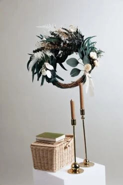 Modern Christmas Wreath No.15 / Cotton In Soft Winter Door Wreath Christmas Decoration / Christmas Wreath / Xmas Door Wreath 21 Modern Christmas Wreath No.15 / Cotton In Soft Winter Door Wreath Christmas Decoration / Christmas Wreath / Xmas Door Wreath -Cheap Bags & Purses Store il fullxfull.4725510181 jv0i