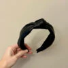 Faux Leather Knot Headband/ Wide Knotted Headband/ Turban Tie Headband/ Top Knot Headband/ Christmas Headband/ Black Knot Headband 1 Faux Leather Knot Headband/ Wide Knotted Headband/ Turban Tie Headband/ Top Knot Headband/ Christmas Headband/ Black Knot Headband -Cheap Bags & Purses Store il fullxfull.4750036606 sprs