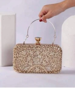 Gold/ Rose Gold/ Silver/ Black Bridal Clutch Bag/ Evening Bag/ Wedding/ Anniversary/ Party/ Birthday/ Night Out/ Christmas Gift/ Formal -Cheap Bags & Purses Store il fullxfull.4753692392 exwo