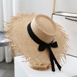 Vintage Style Straw Hat-Jazz Hat -Wide Brim-Straw Hat For Women-Beach Sun Hat-Christmas Gift-Gift For Her-Women‘s Hat -Cheap Bags & Purses Store il fullxfull.4774692466 ogly
