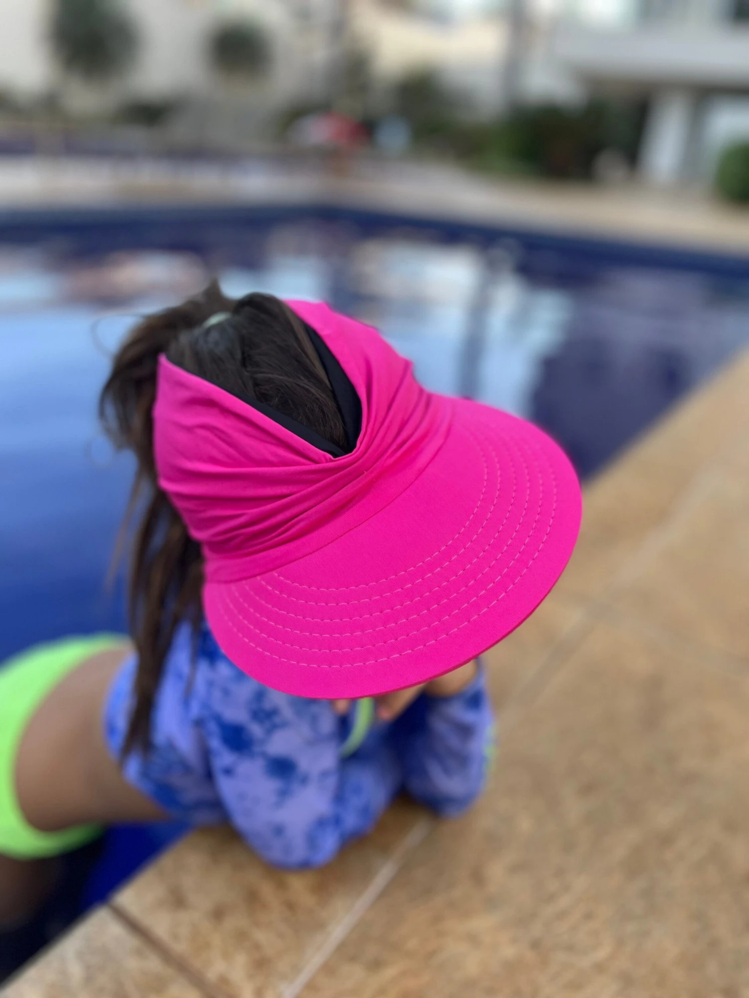 Beach Visor, Kid’s Hat, Christmas Gift, Fabric With SPF UVA And UVB 50 Technology And Protection. 5 Beach Visor, Kid’s Hat, Christmas Gift, Fabric With SPF UVA And UVB 50 Technology And Protection. - Image 3