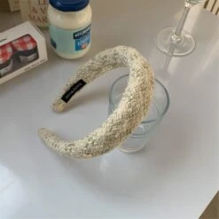 Elegant Checkered Headband, Padded Headbands, Knotted Headband, Hair Accessory, Turban Headband, Winter Headbands For Women, Christmas Gifts -Cheap Bags & Purses Store il fullxfull.4800864869 1num