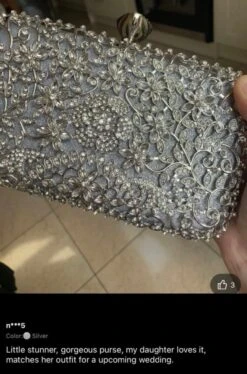 Gold/ Rose Gold/ Silver/ Black Bridal Clutch Bag/ Evening Bag/ Wedding/ Anniversary/ Party/ Birthday/ Night Out/ Christmas Gift/ Formal -Cheap Bags & Purses Store il fullxfull.4801951973 dvp0