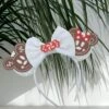 Christmas Gingerbread Mickey Minnie Inspired Mickey Headband Ears