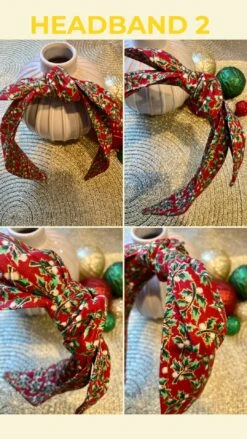 Handmade Christmas Hair Accessories: Women’s/Girl’s Bow Headbands & Scrunchies -Cheap Bags & Purses Store il fullxfull.4843101837 2nlg