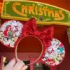 Christmas Princess Santa Elf Inspired Minnie Mouse Ears Headband, Elsa Frozen Ears, Ariel Minnie Ears, Snow White Ears, Belle Minnie Ears, -Cheap Bags & Purses Store il fullxfull.4863119022 o6ux