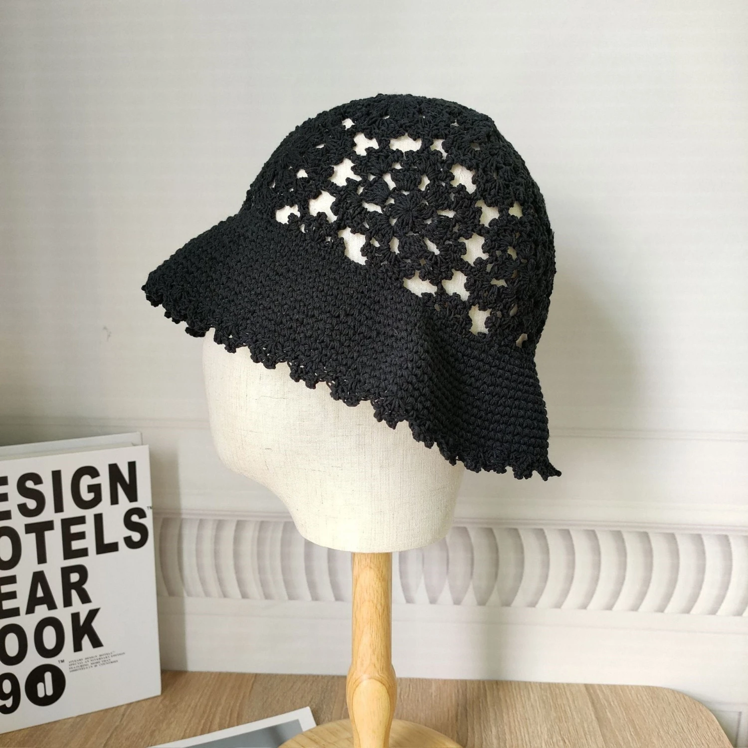 Handmade Hat For Women, Sun Hat For Women, Bucket Hat,Beach Hat,Gift For Her,.Christmas Gift,Foldable Hat,Cotton Hat 6 Handmade Hat For Women, Sun Hat For Women, Bucket Hat,Beach Hat,Gift For Her,.Christmas Gift,Foldable Hat,Cotton Hat - Image 4