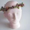 Delicate Head Crown, Flower Crown, Festival Headband, Country Flower Crown, Boho Flower Crown, Rustic Crown, Christmas Flower Crown