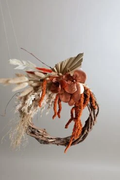 Modern Christmas Wreath No.16 / Cotton In Soft Winter Door Wreath Christmas Decoration / Christmas Wreath / Xmas Door Wreath -Cheap Bags & Purses Store il fullxfull.4912094626 kgtv