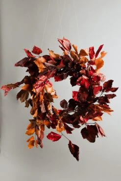 Modern Christmas Wreath No.4 / Soft Auutmn- Winter Door Wreath Christmas Decoration / Christmas Wreath / Xmas Door Wreath -Cheap Bags & Purses Store il fullxfull.4960346819 n229