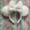 White Sherpa Fleece Minnie Mouse Ears, Minnie Ears Headband, Mouse Ears Headband, Inspired Mouse Ears, Magic Kingdom, Christmas Ears -Cheap Bags & Purses Store il fullxfull.5059630385 j2r3
