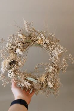 Modern Christmas Wreath No.2 / Soft Winter Door Wreath Christmas Decoration / Christmas Wreath / Xmas Door Wreath -Cheap Bags & Purses Store il fullxfull.5060178730 6869