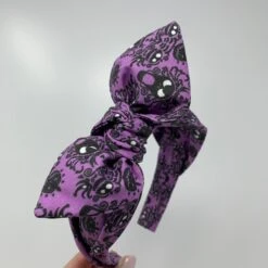 Nightmare Haunted Mansion Bow Headband - Skellington Bow Band Theme Park Nightmare Before Christmas Bowband -Cheap Bags & Purses Store il fullxfull.5069876519 f96f