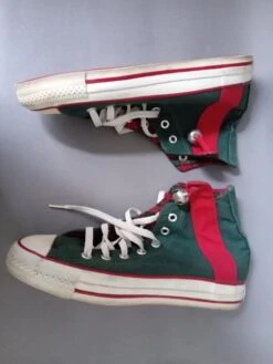 Vtg 1980's RARE ConverseAll Star Hi Tops Lace Up Schoenen Sneakers Christmas Jingle Bells -Cheap Bags & Purses Store il fullxfull.5115473468 ewt9