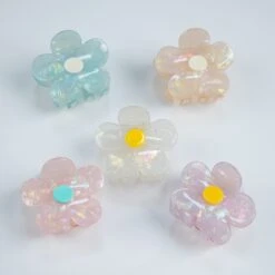 Cute Flower Hair Claw Clip,Delicate Hair Claw For Beach Vacation,Flower Hair Clip,Hair Accessories,Perfect Gift For Her,Christmas Gift