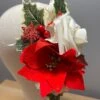 Christmas Hair Flower Clip Poinsettia Holly Rose White Red Party Festive Season -Cheap Bags & Purses Store il fullxfull.5122240100 nf7b