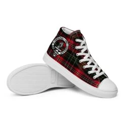 Women’s High Top Canvas Shoes - Red Tartan McGregor MacGregor Gregor Clan, Scottish Gift For Christmas -Cheap Bags & Purses Store il fullxfull.5139496589 m22f