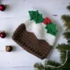 Christmas Pudding Novelty Crochet Hat For Kids, Fun Newborn Christmas Pud Beanie , Stocking Filler For New Parents -Cheap Bags & Purses Store il fullxfull.5142115509 8qgl