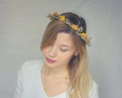 Autumn Wedding Halloween Crown, Fall Crown, Christmas Wedding Crown Gift Idea, Fall Wedding, Rustic Wedding