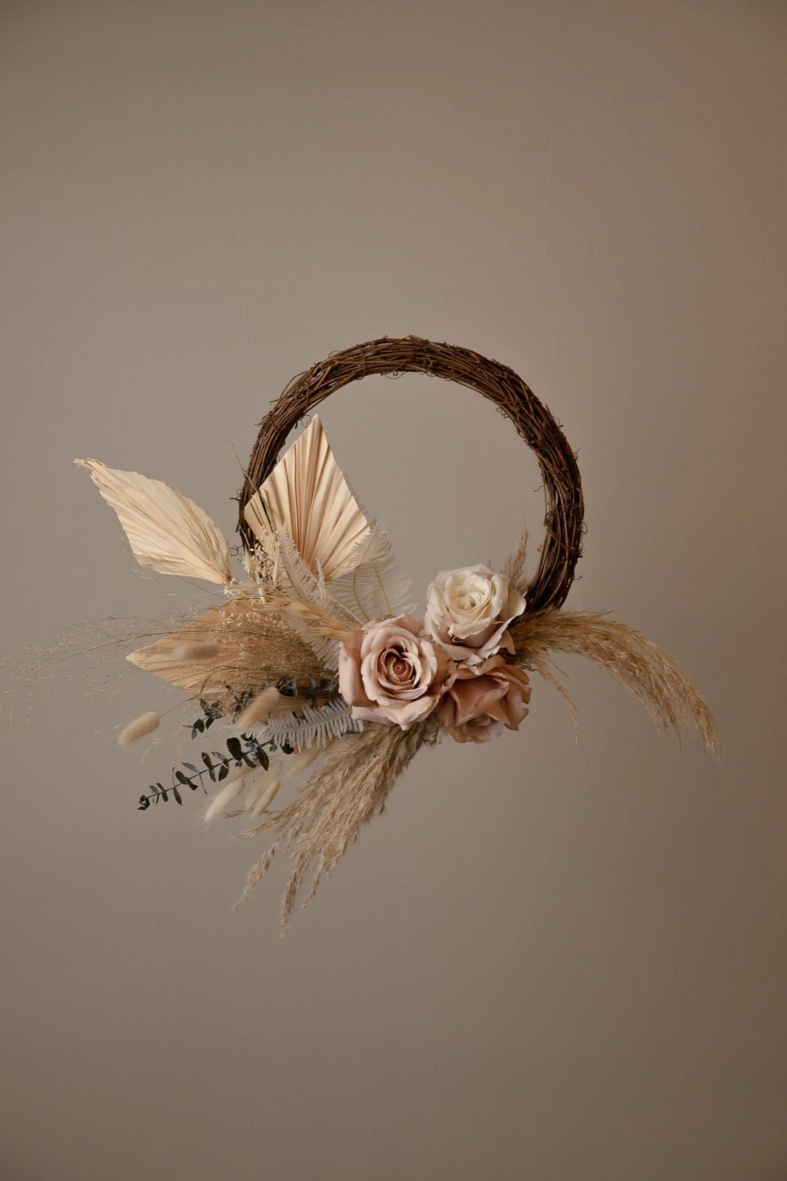 Modern Christmas Wreath No.8 / Artificial Rose In Soft Winter Door Wreath Christmas Decoration / Christmas Wreath / Xmas Door Wreath 7 Modern Christmas Wreath No.8 / Artificial Rose In Soft Winter Door Wreath Christmas Decoration / Christmas Wreath / Xmas Door Wreath - Image 5