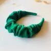 Emerald Green Velvet Ruffle Scrunchie Ruched Headband, Green Gathered Crown Hairband, Special Event Party, Wedding, Christmas Gift, Uk Made 1 Emerald Green Velvet Ruffle Scrunchie Ruched Headband, Green Gathered Crown Hairband, Special Event Party, Wedding, Christmas Gift, Uk Made -Cheap Bags & Purses Store il fullxfull.5165083226 18hp