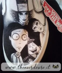 Tim Burton Movies Handpainted Vans Shoes (Corps Bride, Edward Scissorshands, Frankenweenie, Nightmare Before Christmas Characters) -Cheap Bags & Purses Store il fullxfull.5173183237 68ps
