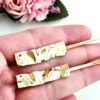 2 Pcs Minimalist Hair Clip. Gold Hair Clip. Waves, Fall, Gift For Her, Women,Modern Hair Clip. Christmas, Wrinkleminimal,geometric 2 2 Pcs Minimalist Hair Clip. Gold Hair Clip. Waves, Fall, Gift For Her, Women,Modern Hair Clip. Christmas, Wrinkleminimal,geometric -Cheap Bags & Purses Store il fullxfull.5181127406 i2fq