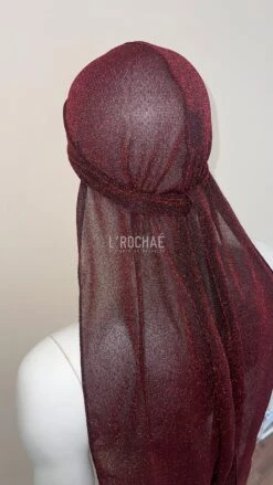 Red Tinsel Durag - Limited Édition -Luxury Long Silver Durag L’Rochaé - Christmas Costume Fashion Durag -Cheap Bags & Purses Store il fullxfull.5231281055 t7px