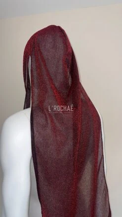 Red Tinsel Durag - Limited Édition -Luxury Long Silver Durag L’Rochaé - Christmas Costume Fashion Durag -Cheap Bags & Purses Store il fullxfull.5231281149 pnbw