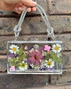 Real Flower Clutch Bag,Evening Purse, Summer Wedding, Garden Party, Valentines Christmas Gifts, Gift For Her, Flower Gifts, Nature Lover Art -Cheap Bags & Purses Store il fullxfull.5231307501 oem5